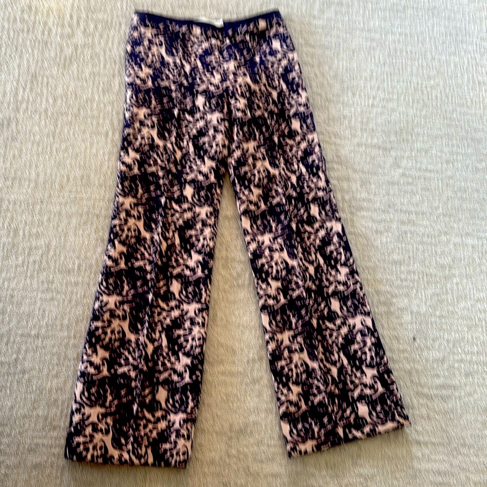 Victoria Beckham embroidered pants sz 4